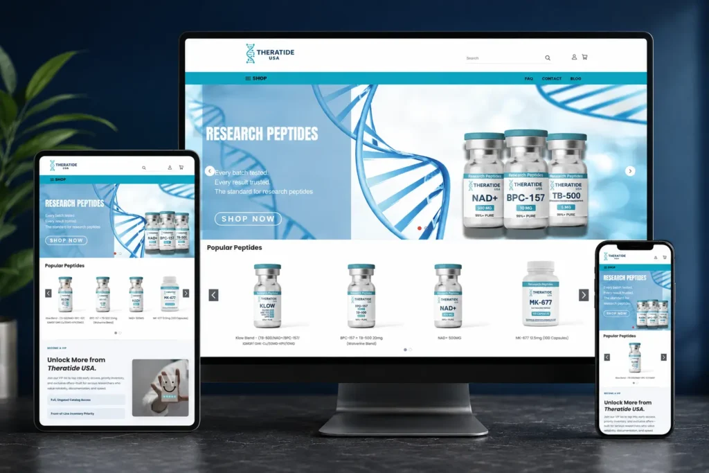 Theratide USA Case Study: Building a High-Performance WordPress eCommerce Website That Inspires Trust - Mahmud Jibon - WordPress Developer in Bangladesh
