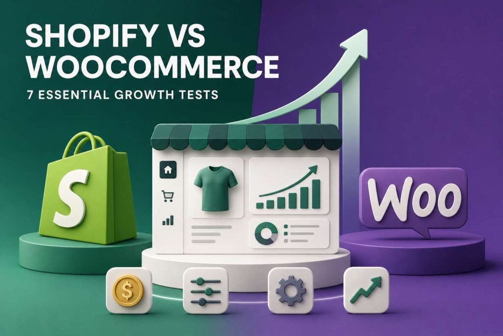 Shopify vs WooCommerce: 7 Essential Growth Tests