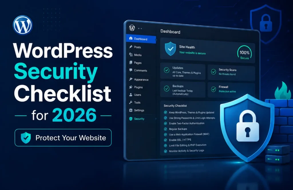 WordPress Security Checklist for 2026: 21 Essential Checks