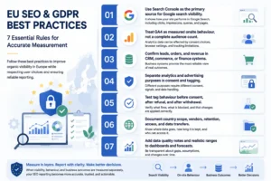 EU SEO and GDPR best practices checklist for European businesses | Mahmud Jibon | WordPress Developer in Bangladesh