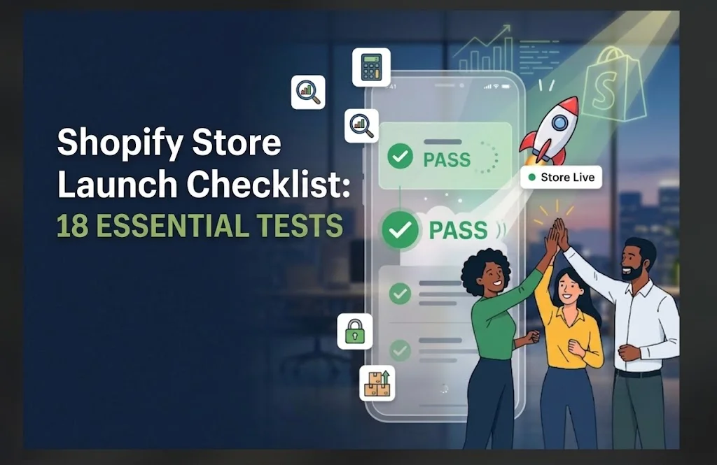Shopify Store Launch Checklist: 18 Essential Tests